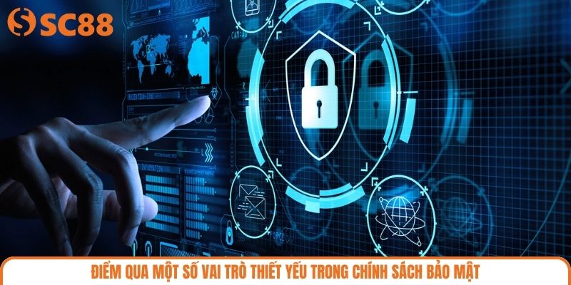 Điểm qua một số vai trò thiết yếu trong chính sách bảo mật